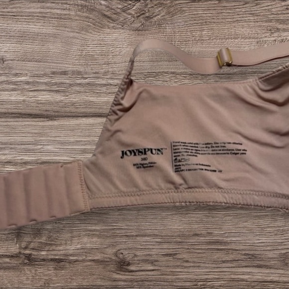 JoySpun Elegant Lace Underwire Pushup Bra in Light Pink 38D - Picture 2 of 5